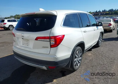 2019 Honda Pilot Ex-L из США, поврежденный, VIN 5FNYF6H47KB014655
